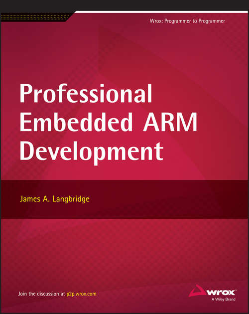 Book cover of Professional Embedded ARM Development