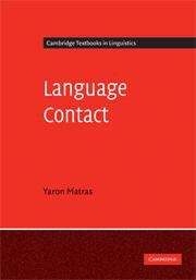 Book cover of Language Contact: The History, Structure and Sociology of a Language