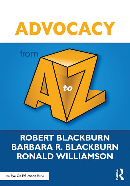 Advocacy from A to Z (A to Z Series)