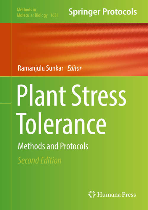 Book cover of Plant Stress Tolerance
