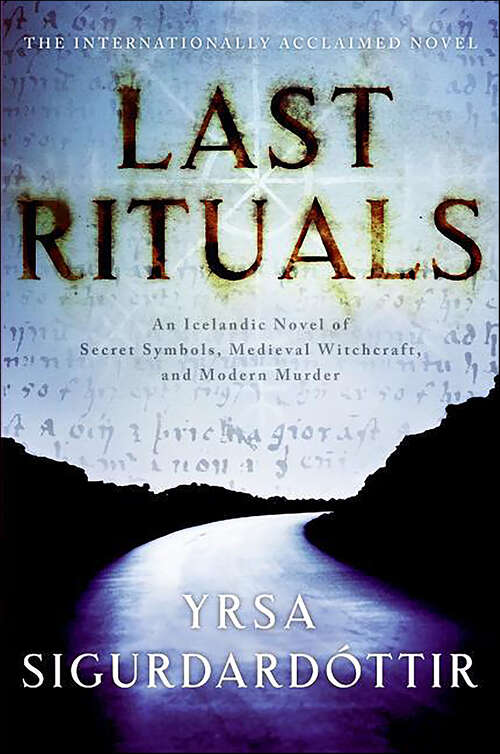 Book cover of Last Rituals: A Novel of Suspense (Thora Gudmundsdottir Novels #1)