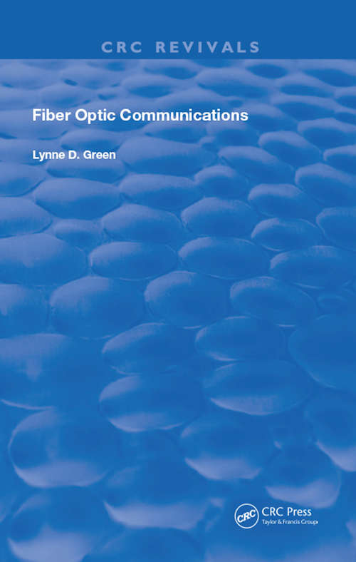 Fiber Optic Communications (Routledge Revivals)