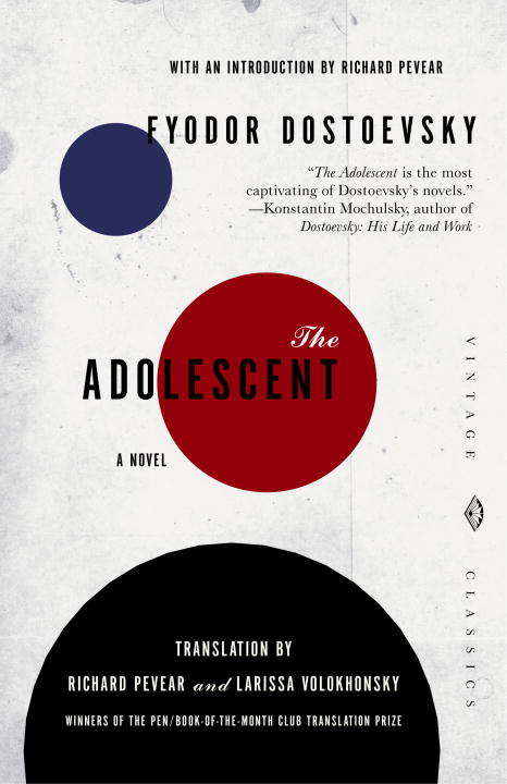 Book cover of The Adolescent