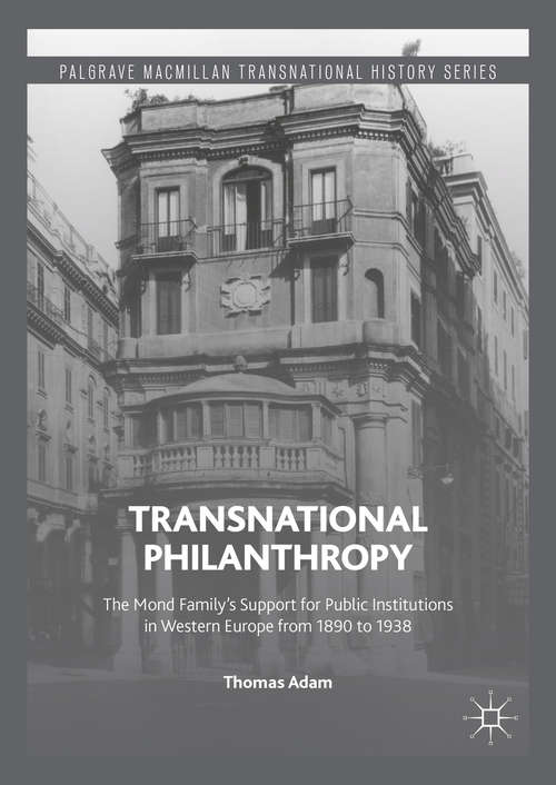 Book cover of Transnational Philanthropy