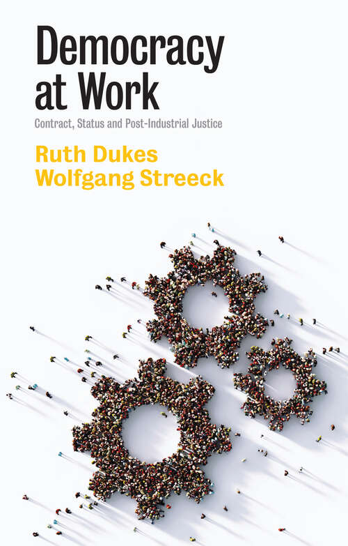 Book cover of Democracy at Work: Contract, Status and Post-Industrial Justice