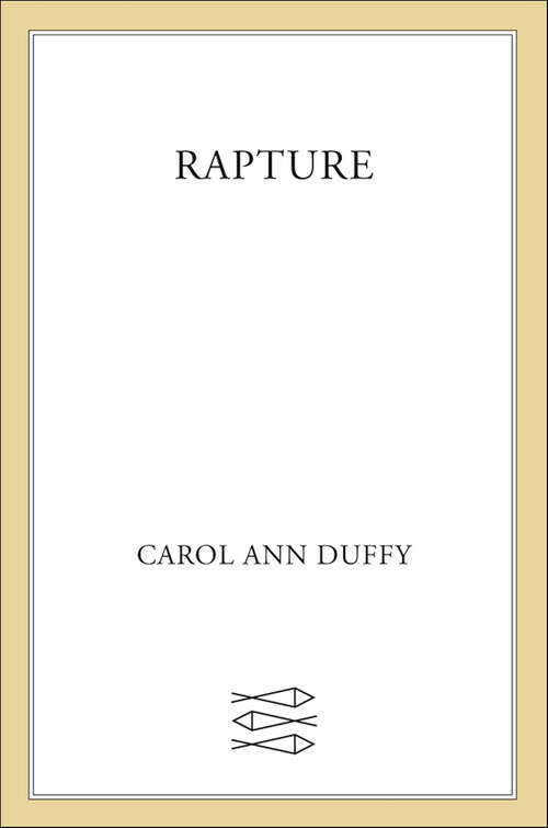 Book cover of Rapture: Poems