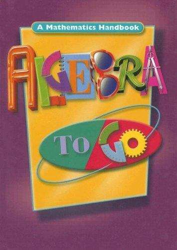 Book cover of Algebra to Go: A Mathematics Handbook