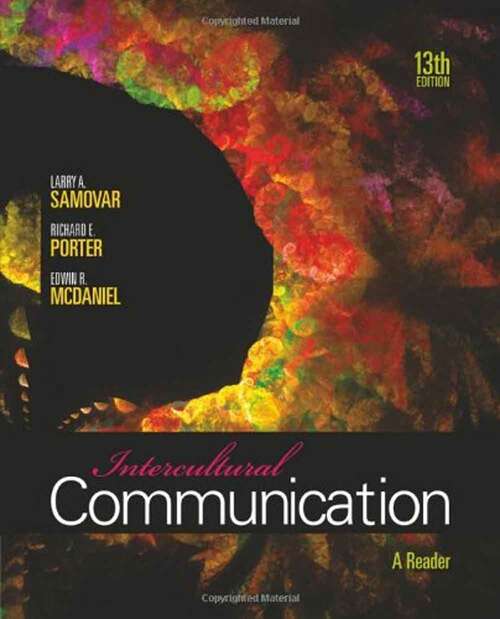 Book cover of Intercultural Communication: A Reader (13)