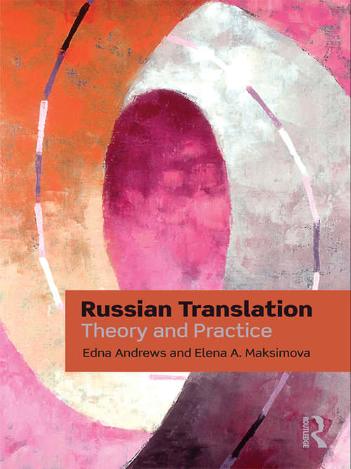Book cover of Russian Translation: Theory and Practice