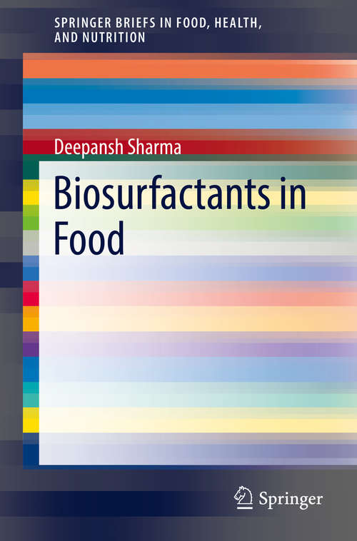 Book cover of Biosurfactants in Food