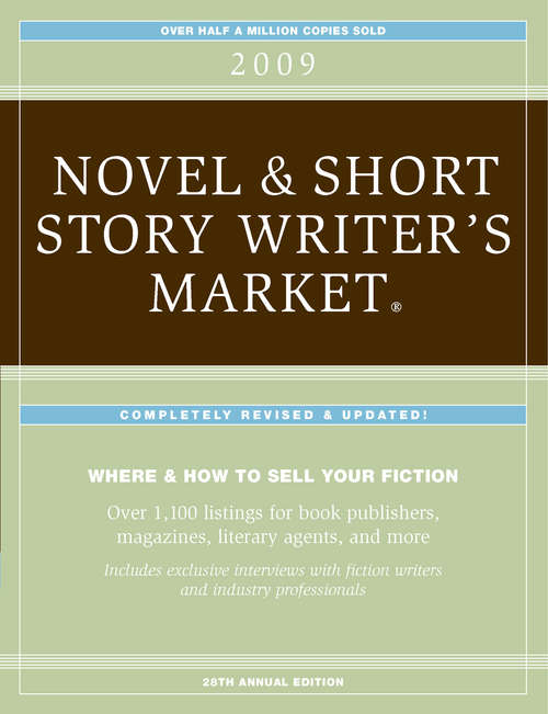Book cover of 2009 Novel & Short Story Writer's Market - Listings