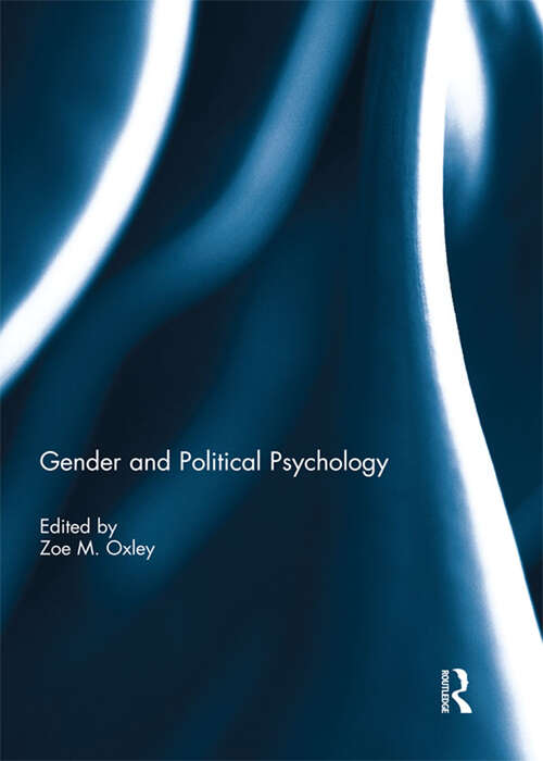 Book cover of Gender and Political Psychology