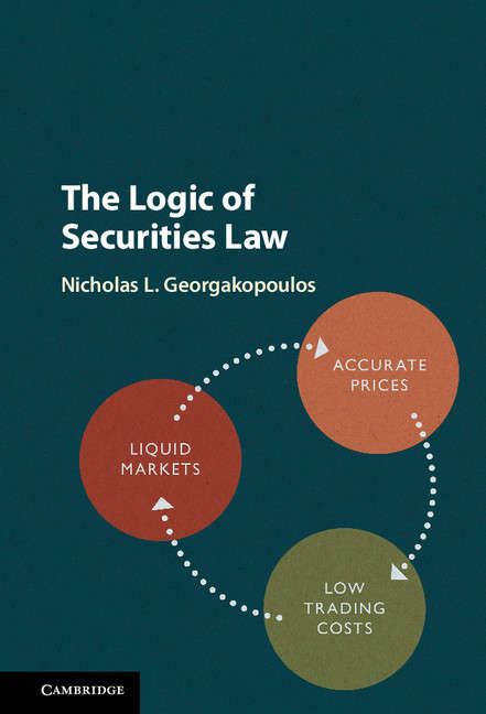 Book cover of The Logic of Securities Law