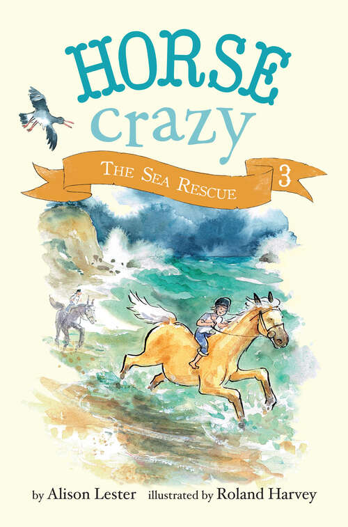 Book cover of Horse Crazy: The Sea Rescue
