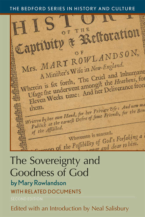 Sovereignty and Goodness of God by Mary Rowlandson