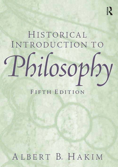 Cover image of Historical Introduction to Philosophy