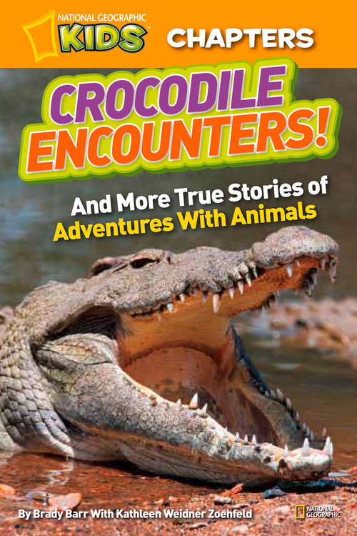 Book cover of Crocodile Encounters (National Geographic Kids Chapters)