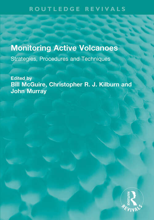 Cover image of Monitoring Active Volcanoes