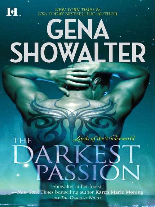 Book cover of The Darkest Passion (Lords of the Underworld, Book #7)