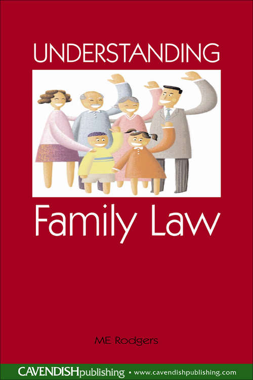 Book cover of Understanding Family Law