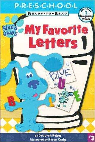 Blue's Clues: My Favorite Letters