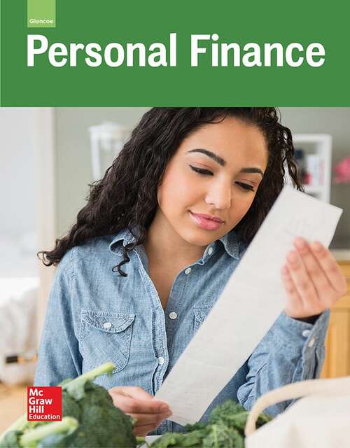 Book cover of Glencoe Personal Finance (National ed.) (Personal Finance (recordkeep) Ser.)