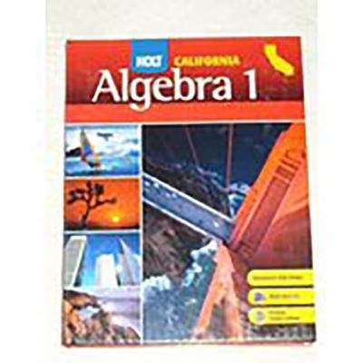 Holt Algebra 1 California