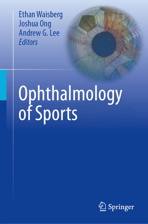 Book cover of Ophthalmology of Sports