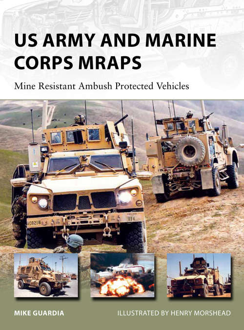 Book cover of US Army and Marine Corps MRAPs