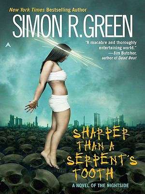 Book cover of Sharper Than A Serpent's Tooth (Nightside #6)
