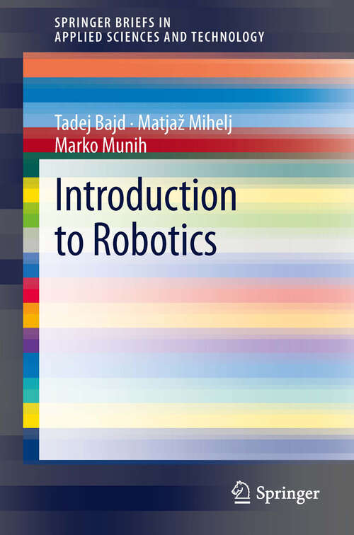 Book cover of Introduction to Robotics