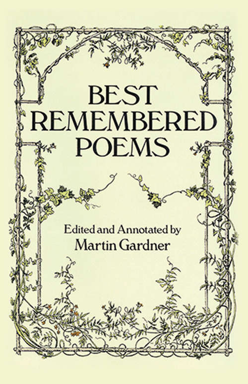 Book cover of Best Remembered Poems