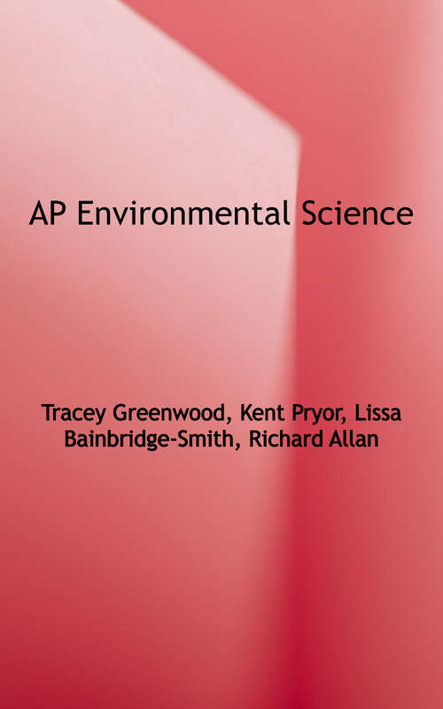 Book cover of AP - Environmental Science - Student Edition