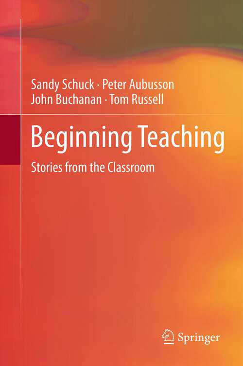 Book cover of Beginning Teaching