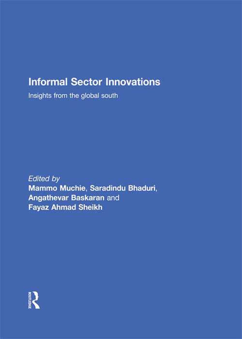 Book cover of Informal Sector Innovations: Insights from the Global South