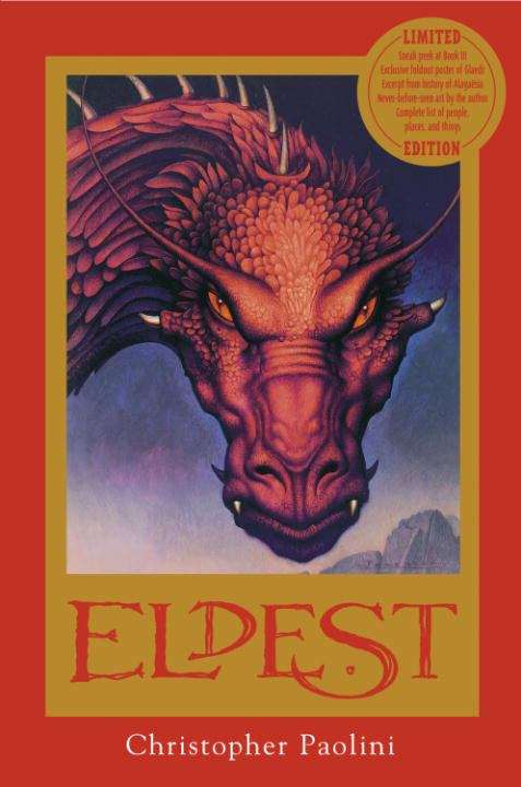 Book cover of Eldest Deluxe Edition (The Inheritance Cycle #2)