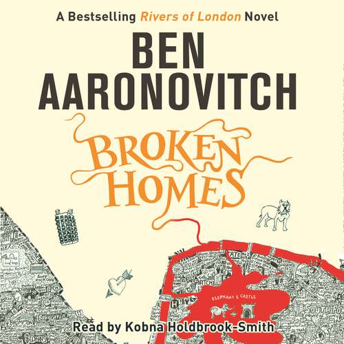 Book cover of Broken Homes: Book 4 in the #1 bestselling Rivers of London series (A Rivers of London novel #4)