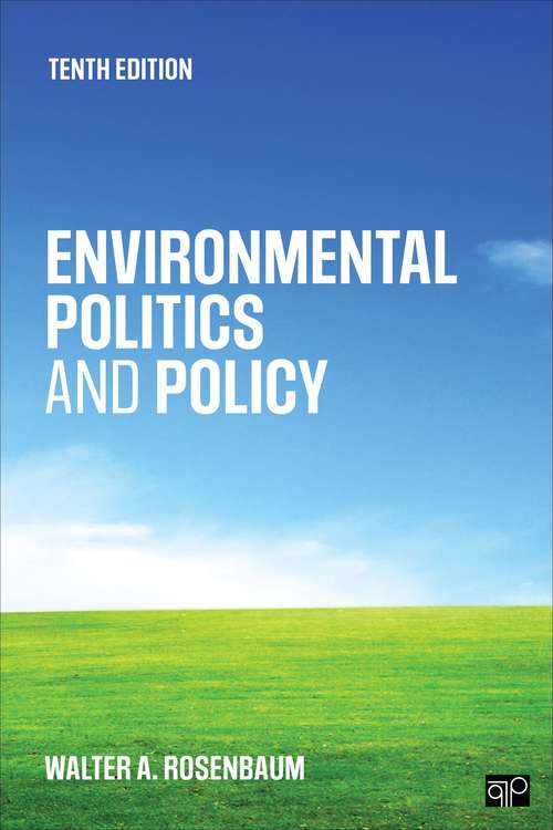 Book cover of Environmental Politics and Policy