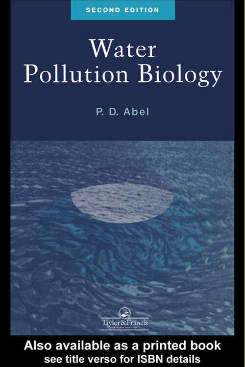 Book cover of Water Pollution Biology (2)