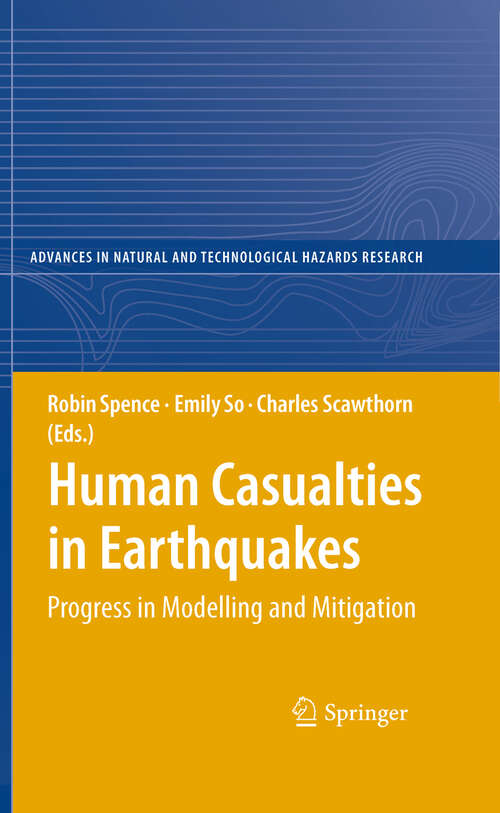 Book cover of Human Casualties in Earthquakes