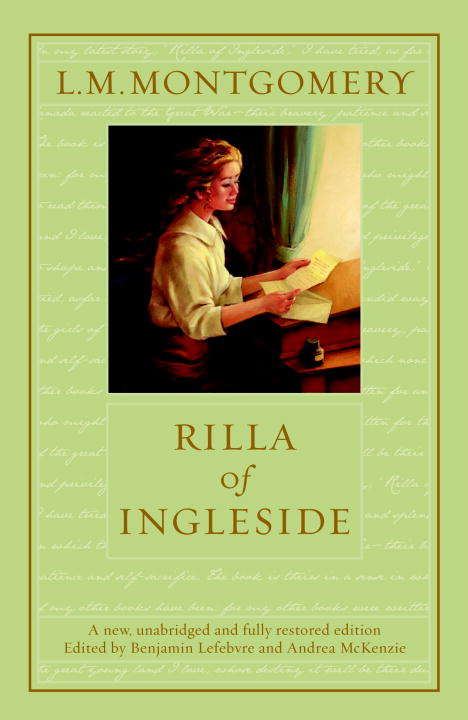 Book cover of Rilla Of Ingleside