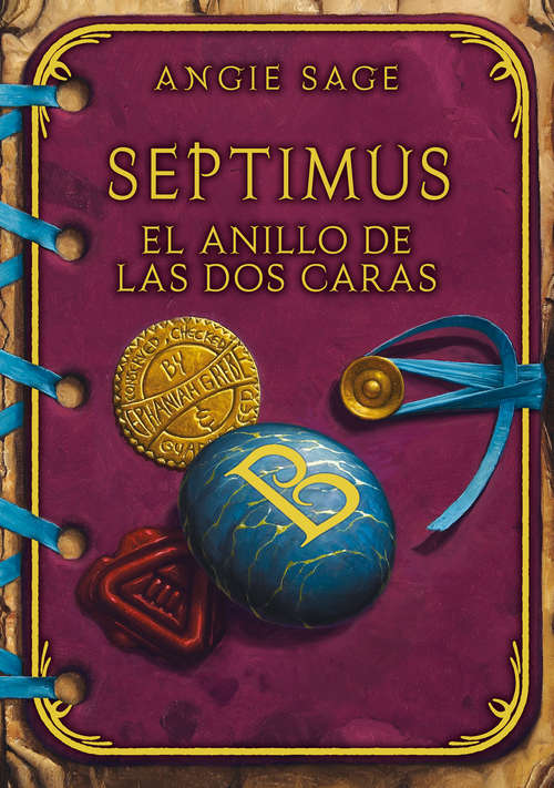 Book cover of Septimus el anillo de las dos caras
