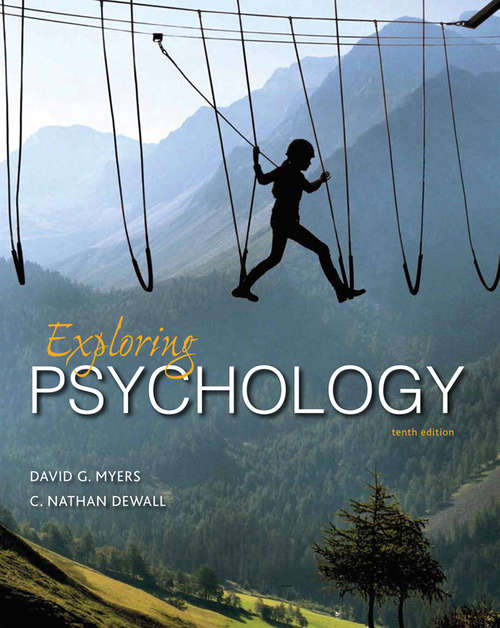 Book cover of Exploring Psychology (Tenth Edition)