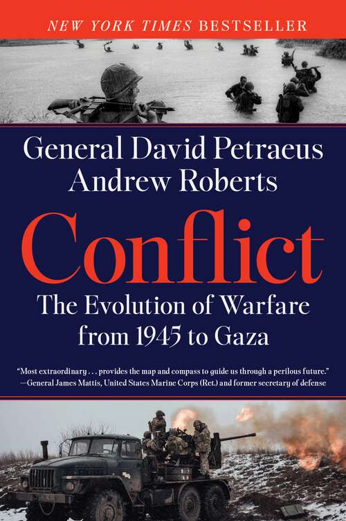 Book cover of Conflict: The Evolution of Warfare from 1945 to Gaza