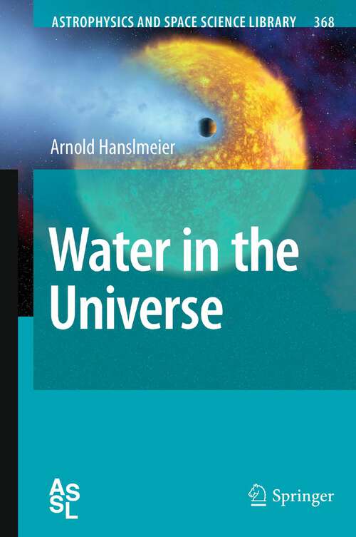 Book cover of Water in the Universe
