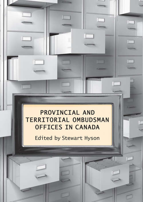 Book cover of Provincial & Territorial Ombudsman Offices in Canada