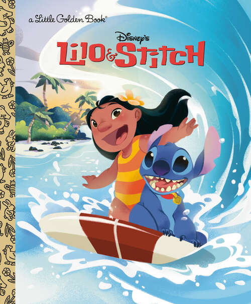 Book cover of Lilo & Stitch (Little Golden Book)