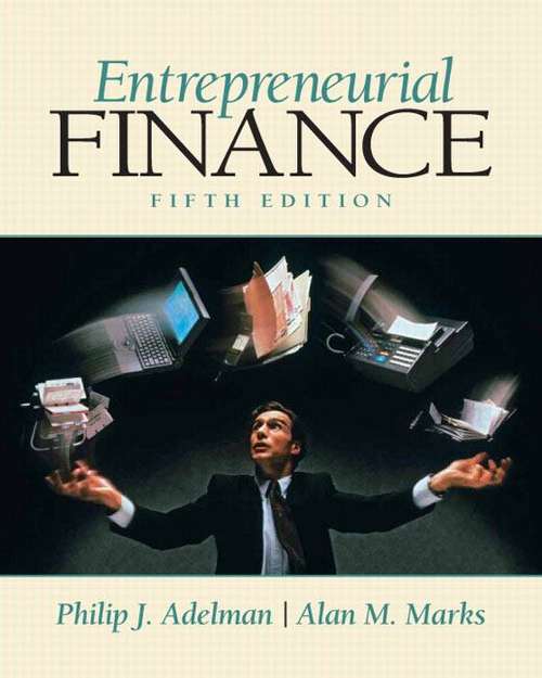 Entrepreneurial Finance (5th edition)