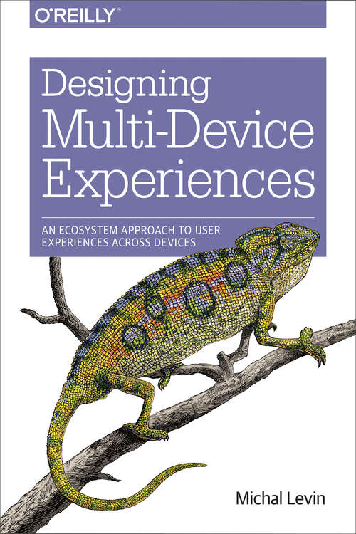 Book cover of Designing Multi-Device Experiences