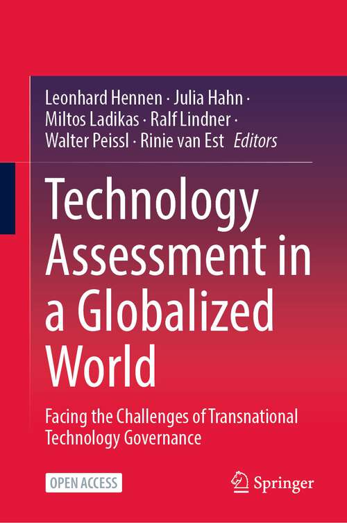 Cover image of Technology Assessment in a Globalized World